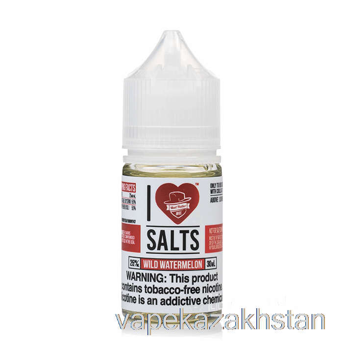 Vape Kazakhstan Wild Watermelon - I Love Salts - 30mL 50mg